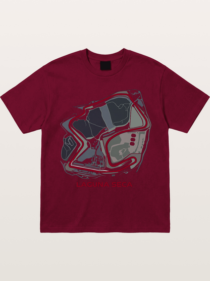 Laguna Seca Corkscrew Track Gildan T-shirt