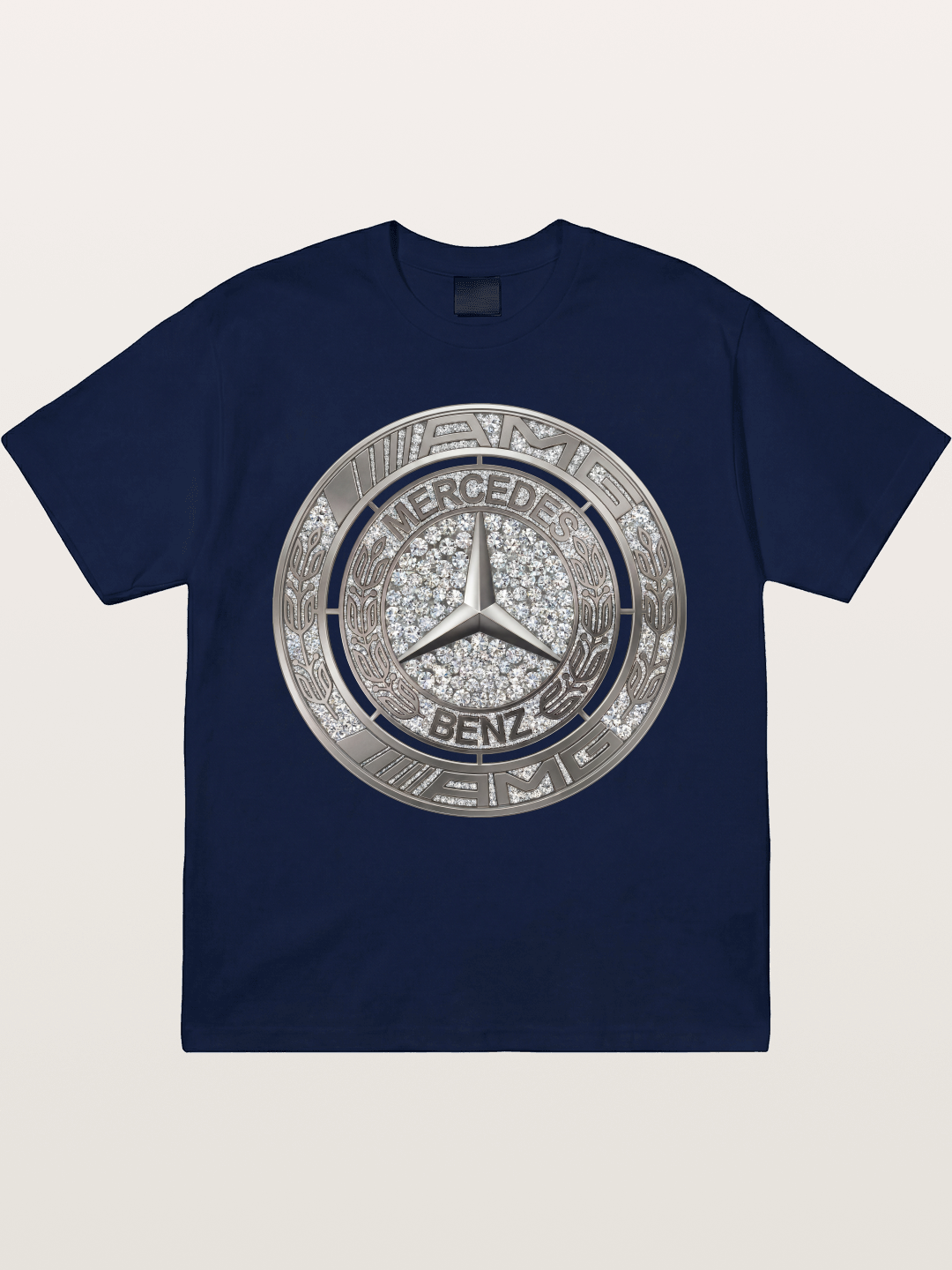 Mercedes Diamond Logo Art Gildan T-shirt