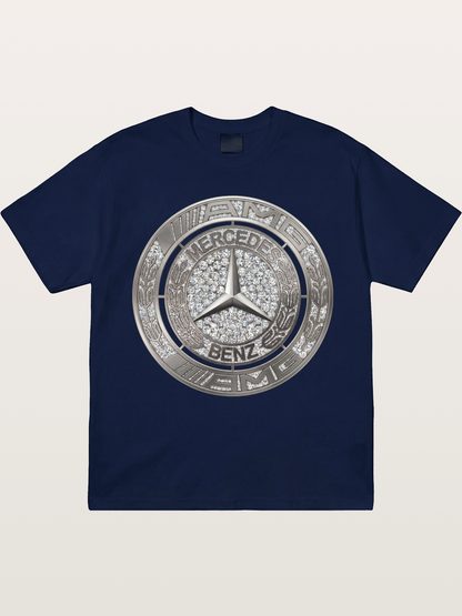 Mercedes Diamond Logo Art Gildan T-shirt
