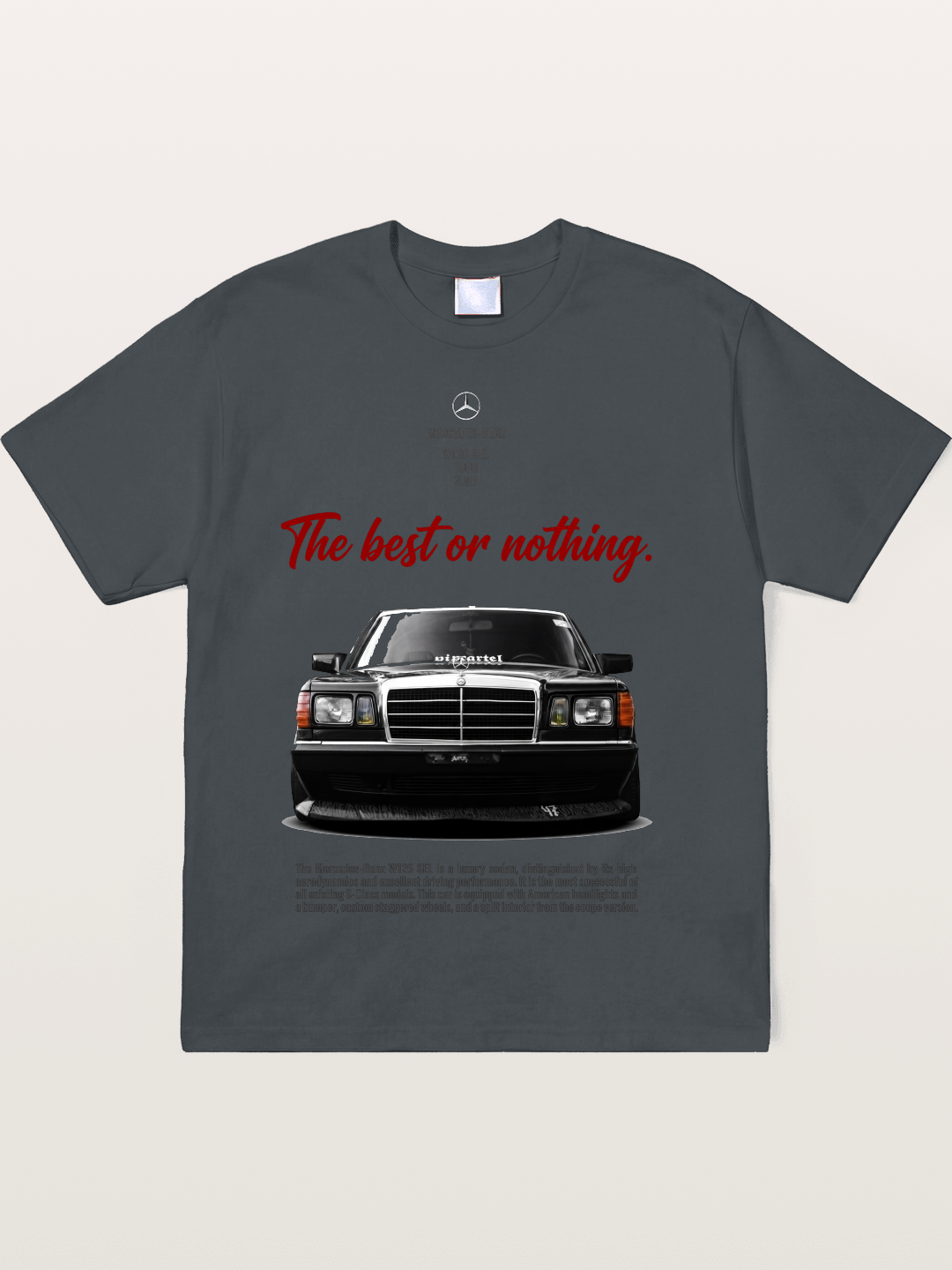 Mercedes W126 SEL Retro Soft-Stay T-shirt