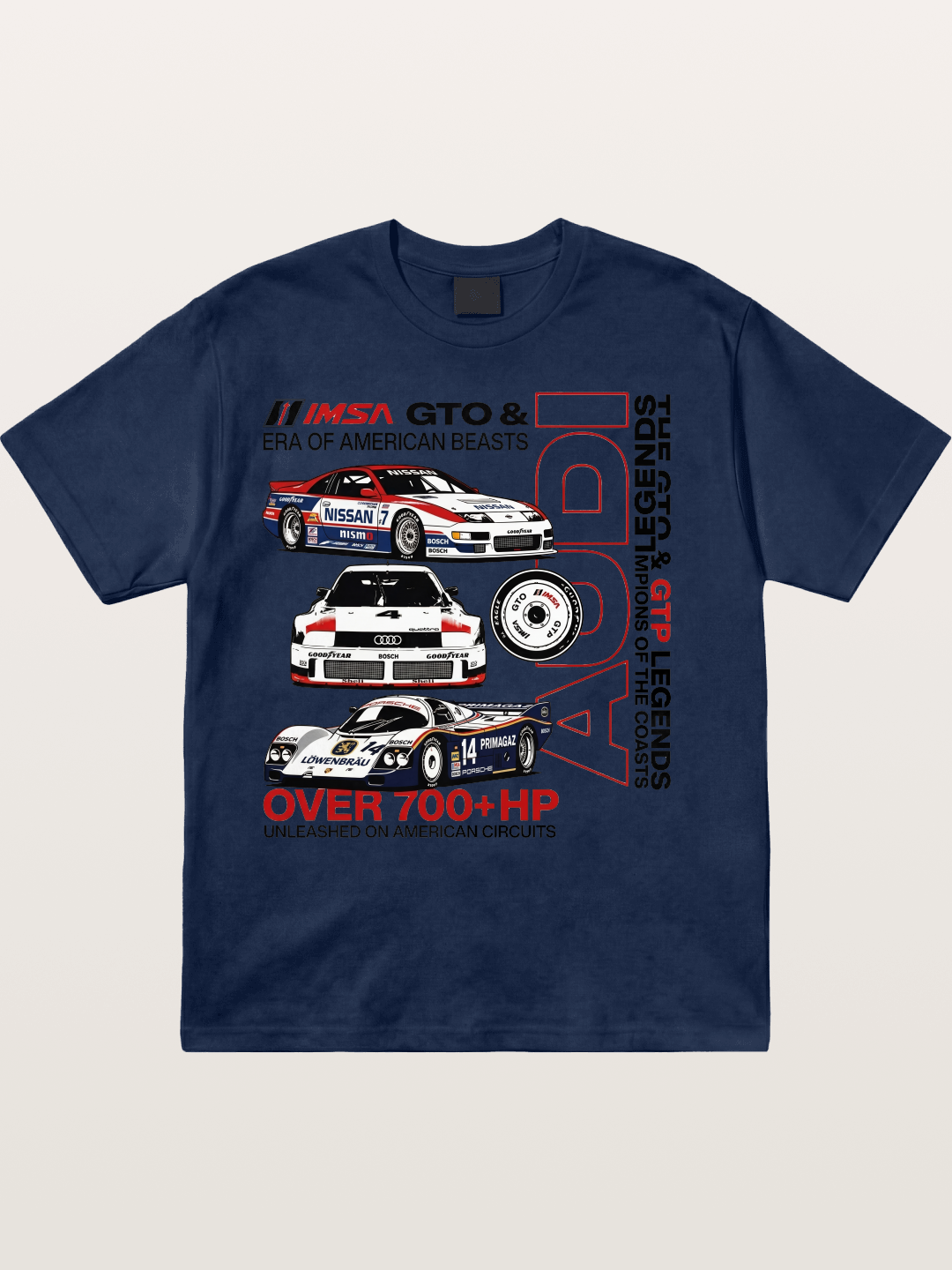 700+HP Legends Cotton T-shirt