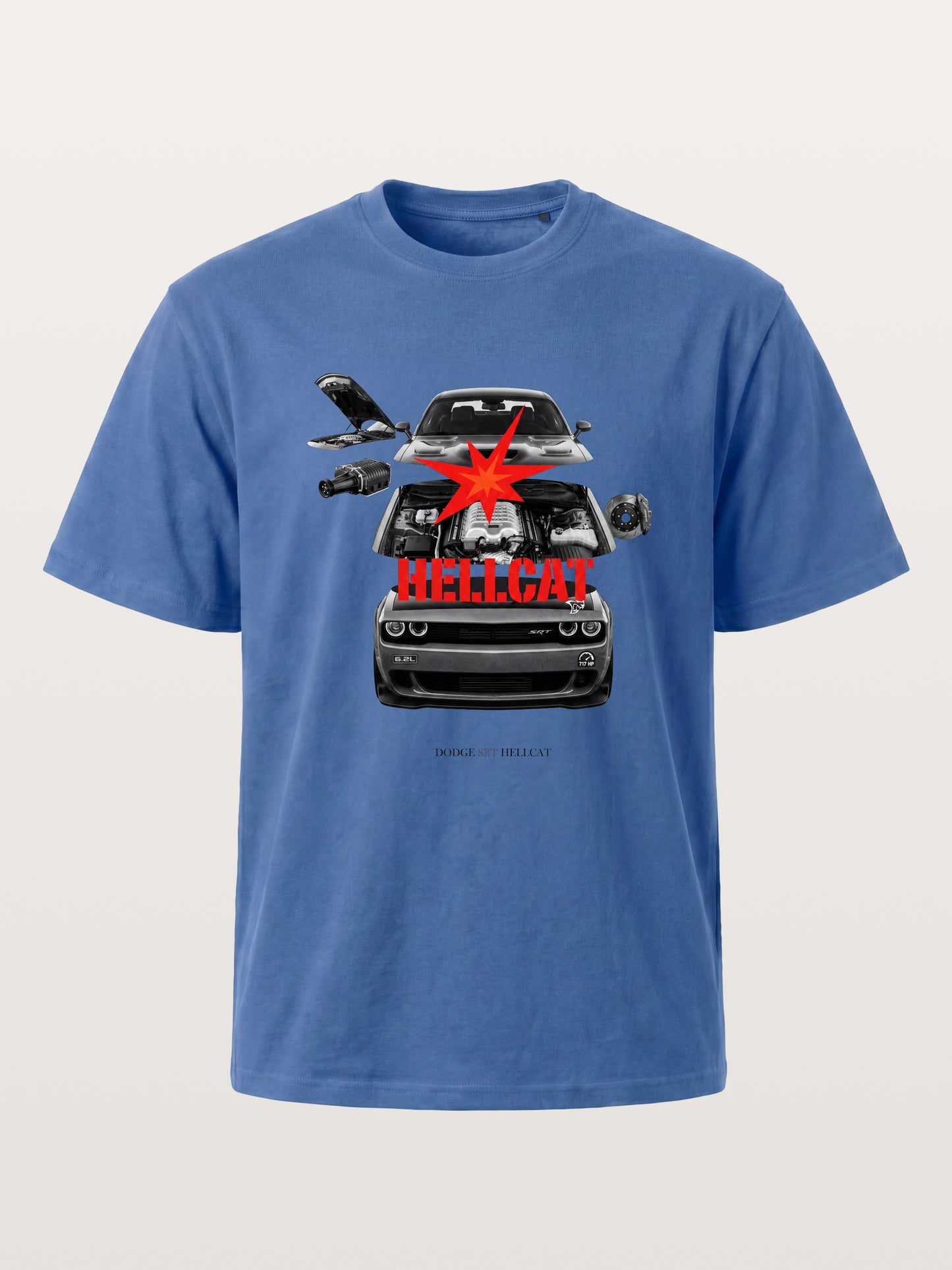 Engine Explode Hellcat Artwork Gildan T-shirt