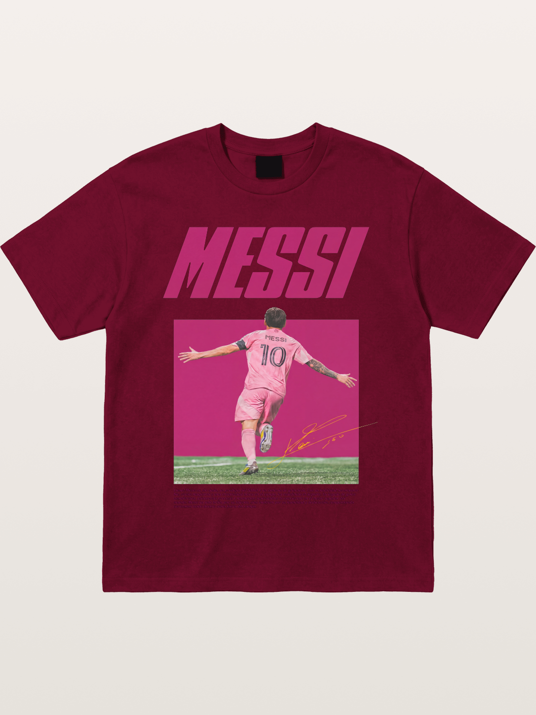 Messi Inter Miami Pink Kit Gildan T-shirt