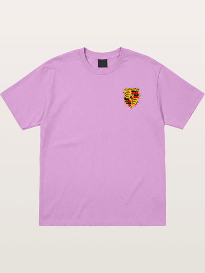 Porsche Splash Crest Design Gildan T-shirt