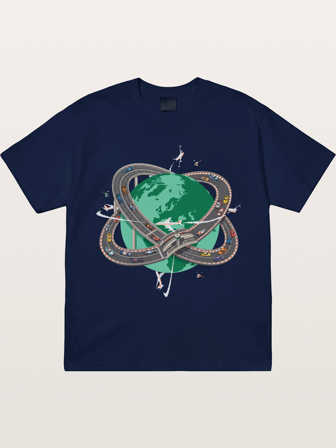 Earth Ring Road Racing Gildan T-shirt