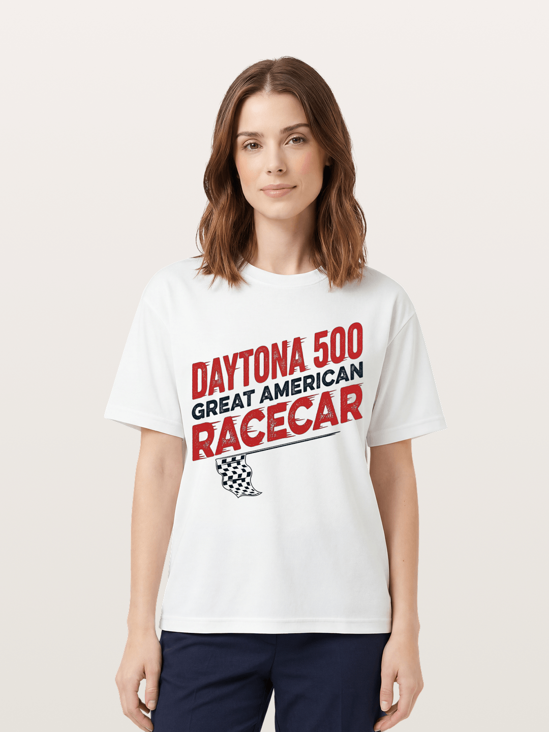 Daytona Race Cotton T-shirt