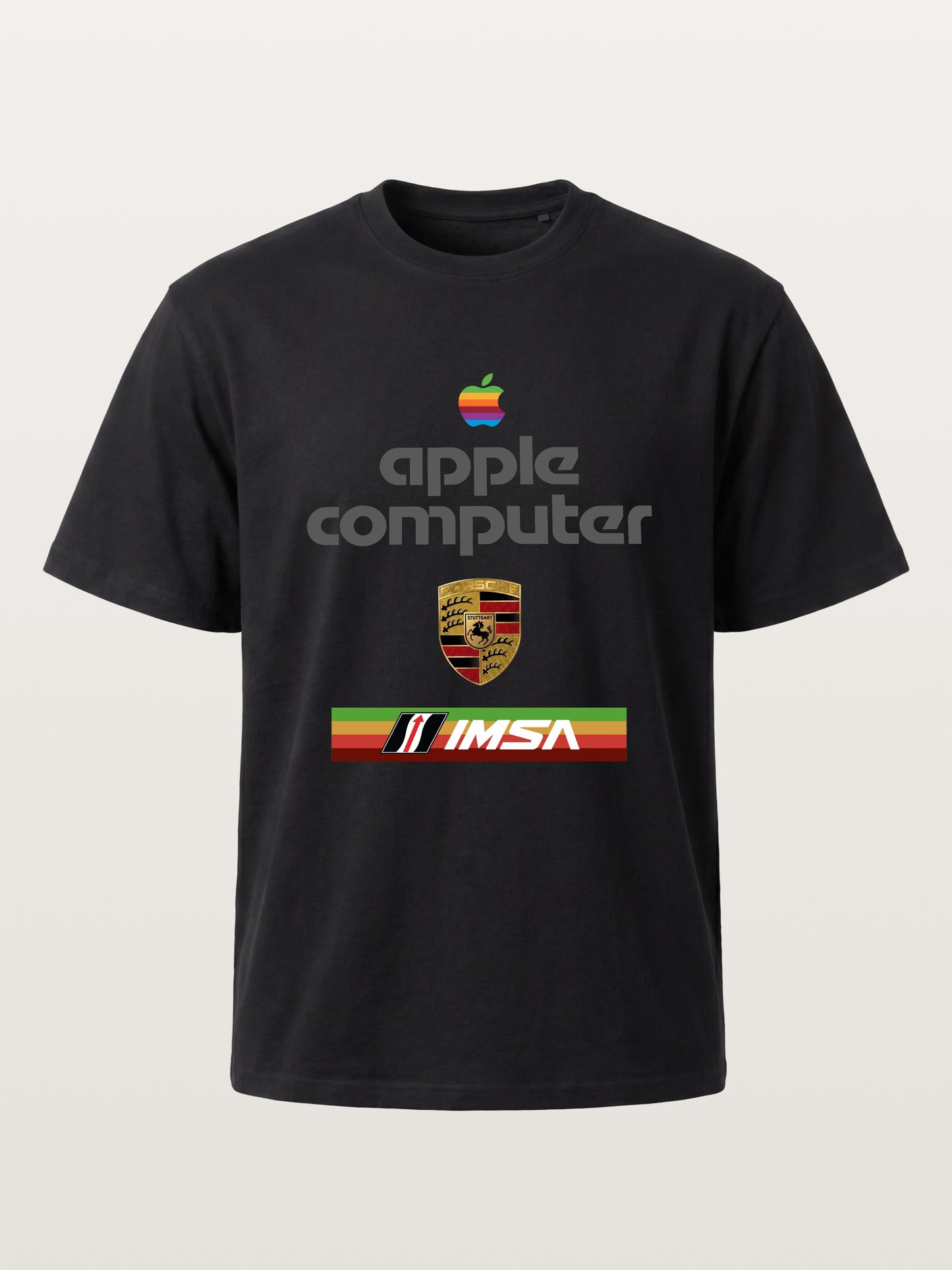 Apple IMSA Porsche Three Brand Combo Gildan T-shirt