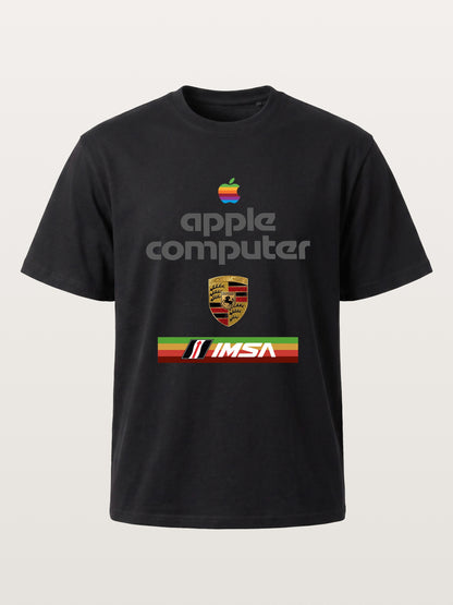 Apple IMSA Porsche Three Brand Combo Gildan T-shirt