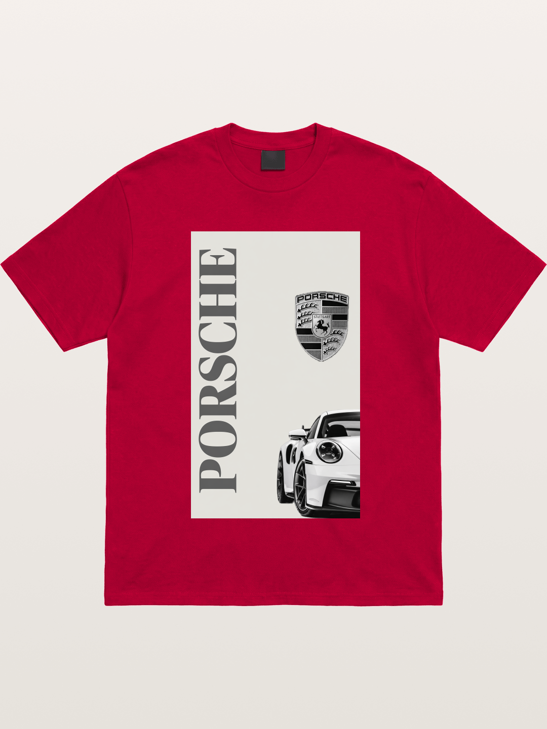 Porsche Minimal Emblem Art Gildan T-shirt