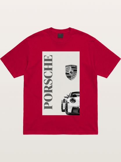 Porsche Minimal Emblem Art Gildan T-shirt