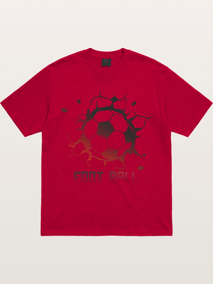 Football Crack Effect USA Style Gildan T-shirt