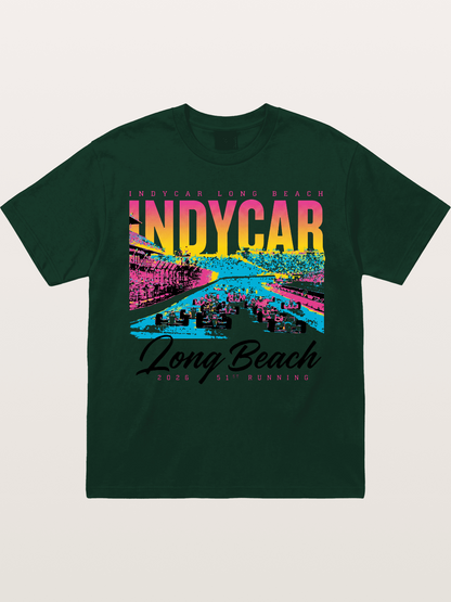 2026 Long Beach 51st IndyCar Gildan T-shirt