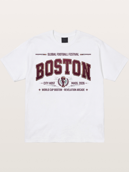 Boston 2026 World Cup Host Cotton T-shirt