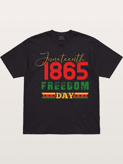 Juneteenth 1865 Freedom Day Gildan T-shirt