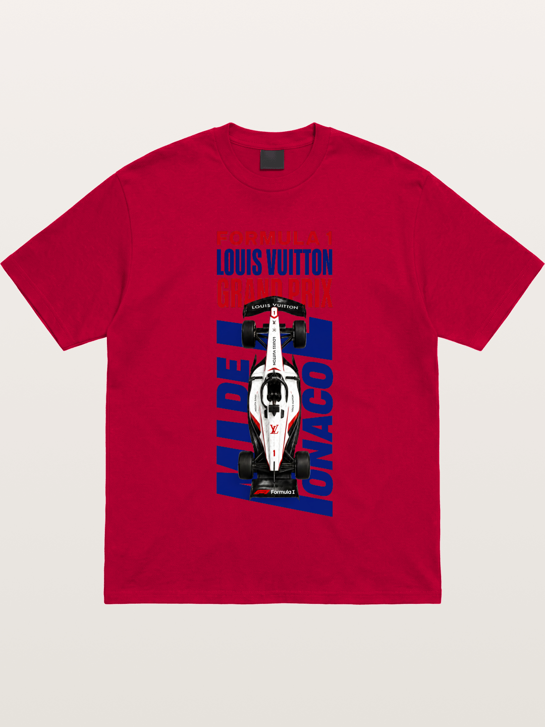 LV Monaco F1 Vertical Poster Gildan T-shirt