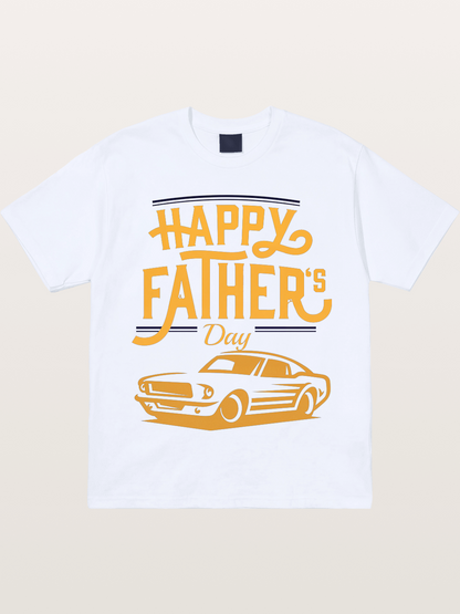 Father's Day Muscle Car Art Gildan T-shirt