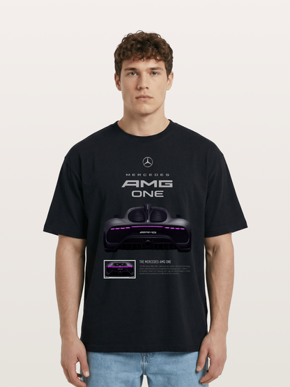 AMG One Purple Taillight Cotton T-shirt