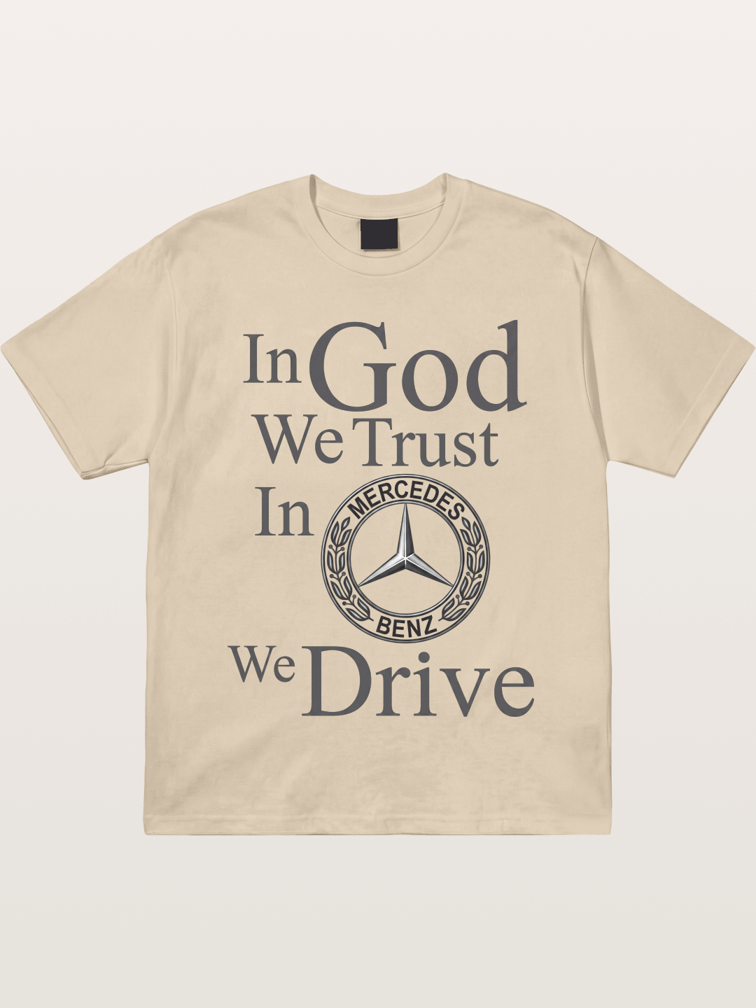 Mercedes Faith Text Art Gildan T-shirt