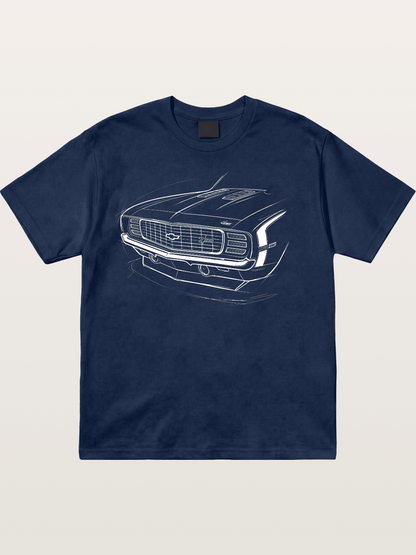 Pastel Racer Cotton T-shirt