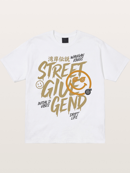 Street Glue Cotton T-shirt