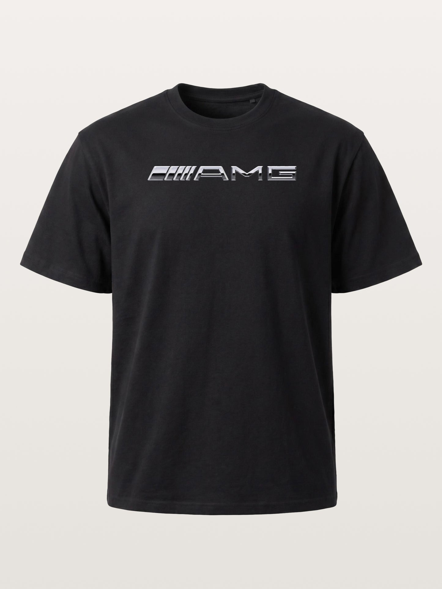 Metallic Finish AMG Three Strip Emblem Gildan T-shirt