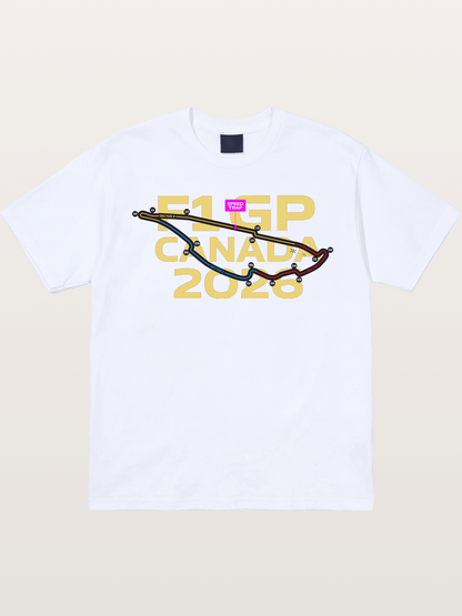 F1 Canada 2026 Track Map Gildan T-shirt