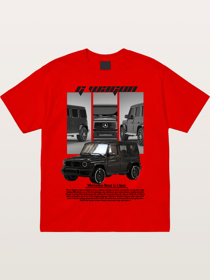 Mercedes G-Wagon Multi Angle View Cotton T-shirt