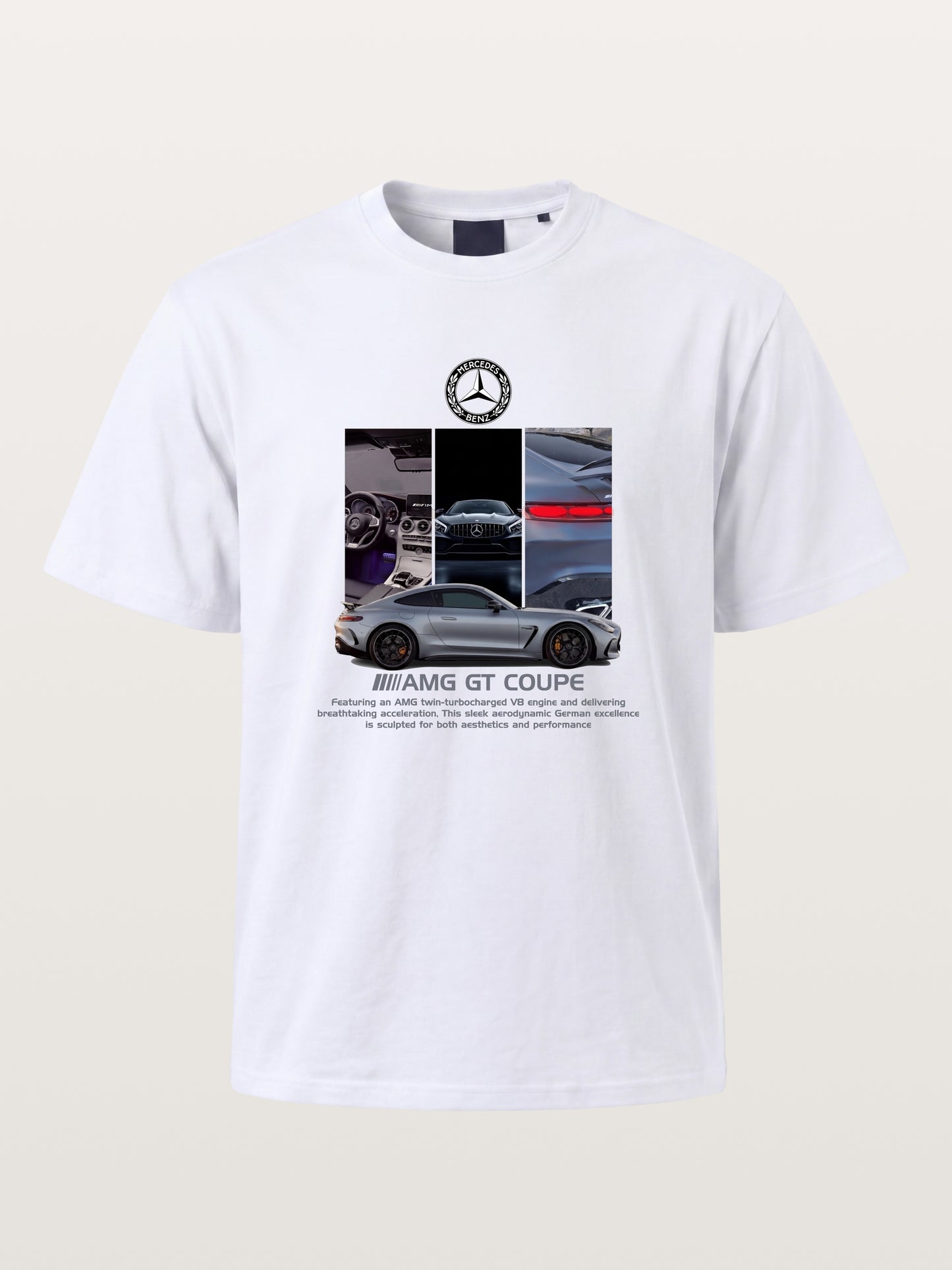 AMG GT Coupe Cabin And Exterior Mix Gildan T-shirt