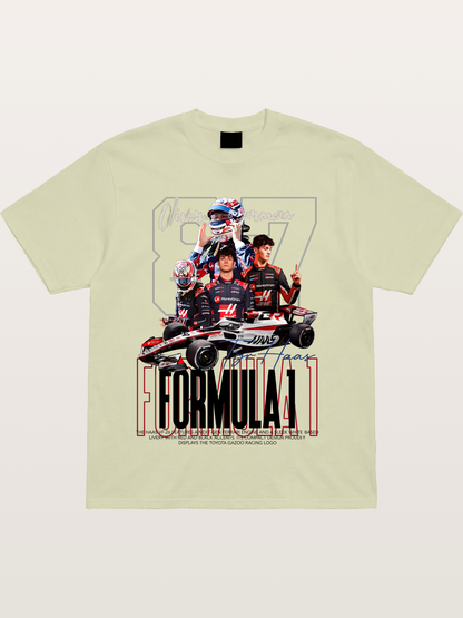 Haas F1 Bearman Cotton T-shirt