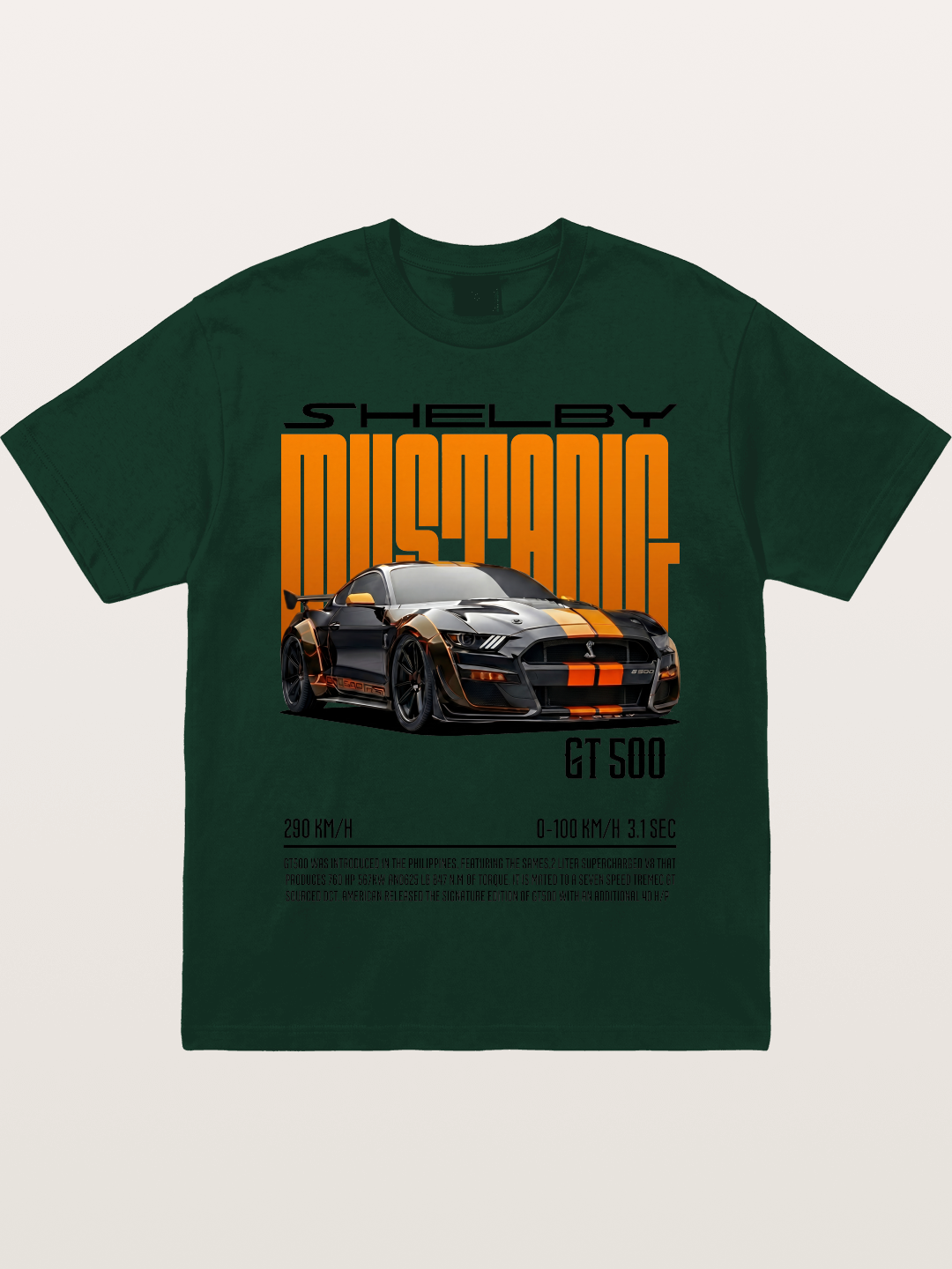 Shelby Mustang GT500 Art Gildan T-shirt