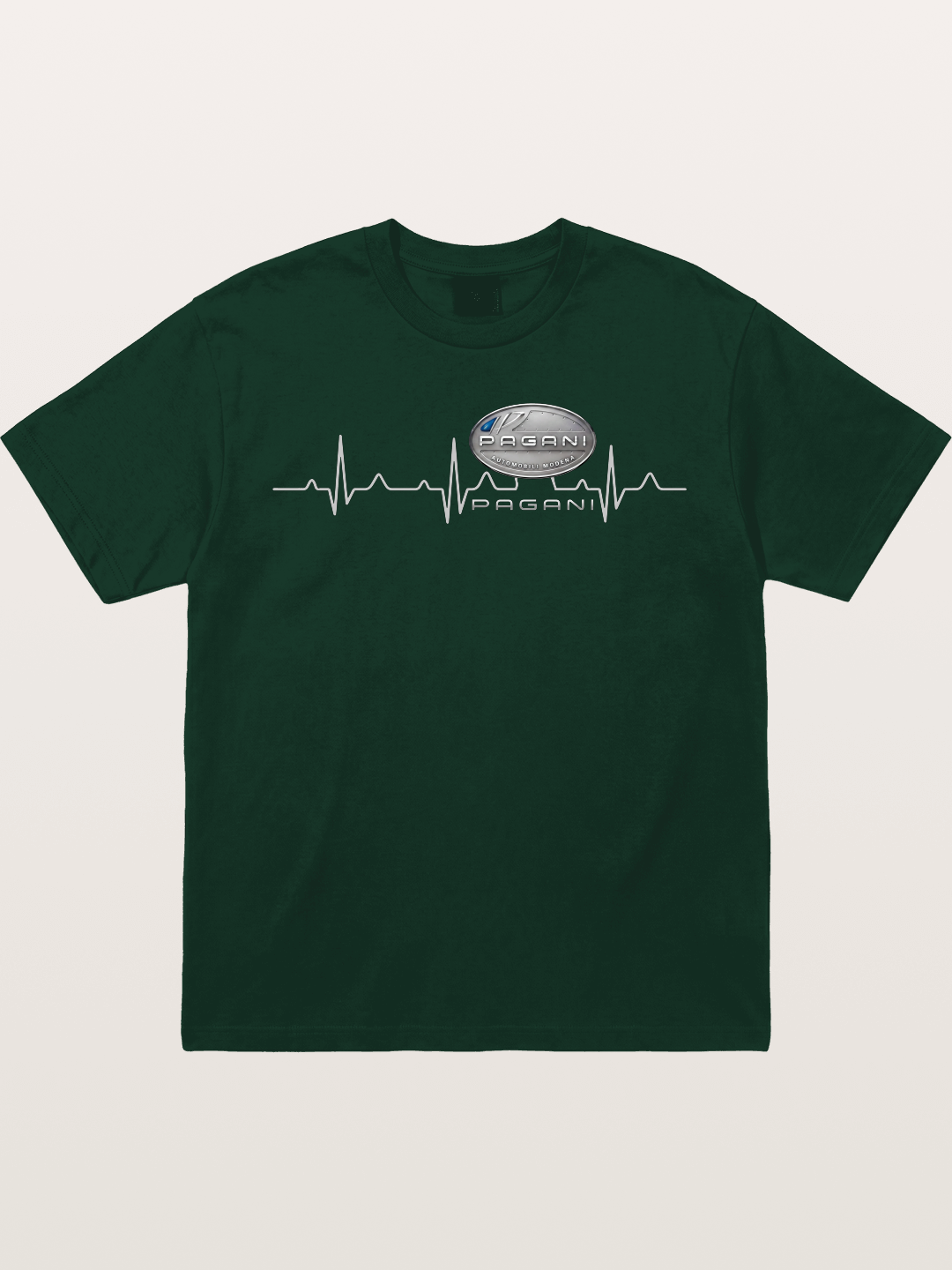 Pagani Heartbeat Badge Gildan T-shirt