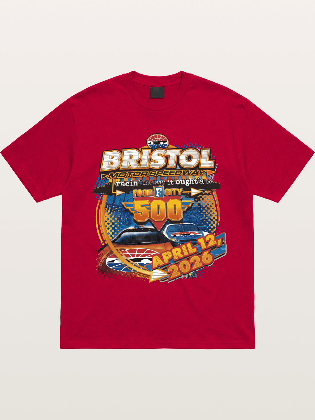 2026 Bristol Food City 500 Print Gildan T-shirt