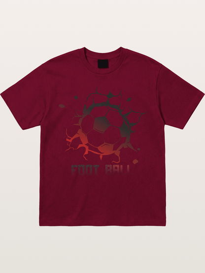 Football Crack Effect USA Style Gildan T-shirt