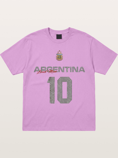 Argentina Messi 10 Retro Gildan T-shirt
