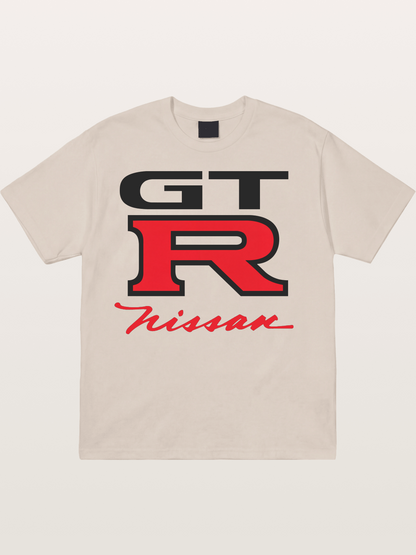 Nissan GT-R Bold Logo Cotton T-shirt