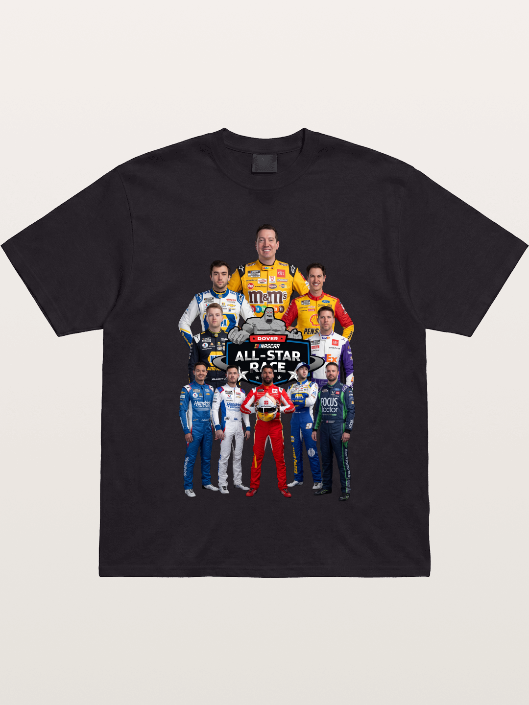 2026 NASCAR All-Star Drivers Team Photo Gildan T-shirt