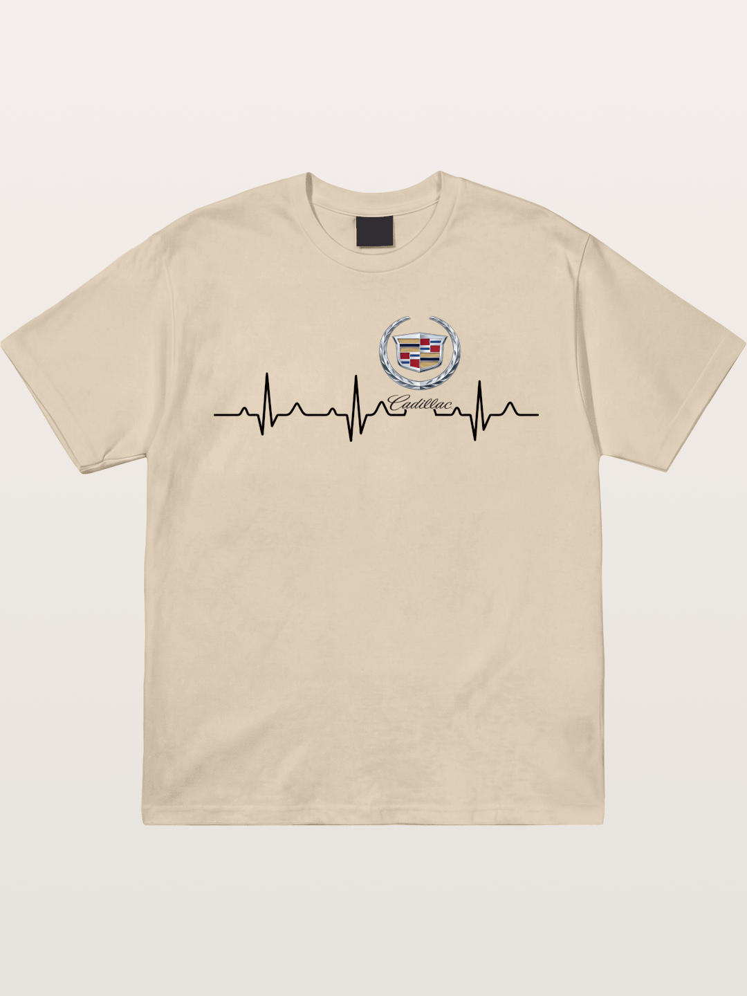 Cadillac Heartbeat Graphic Gildan T-shirt