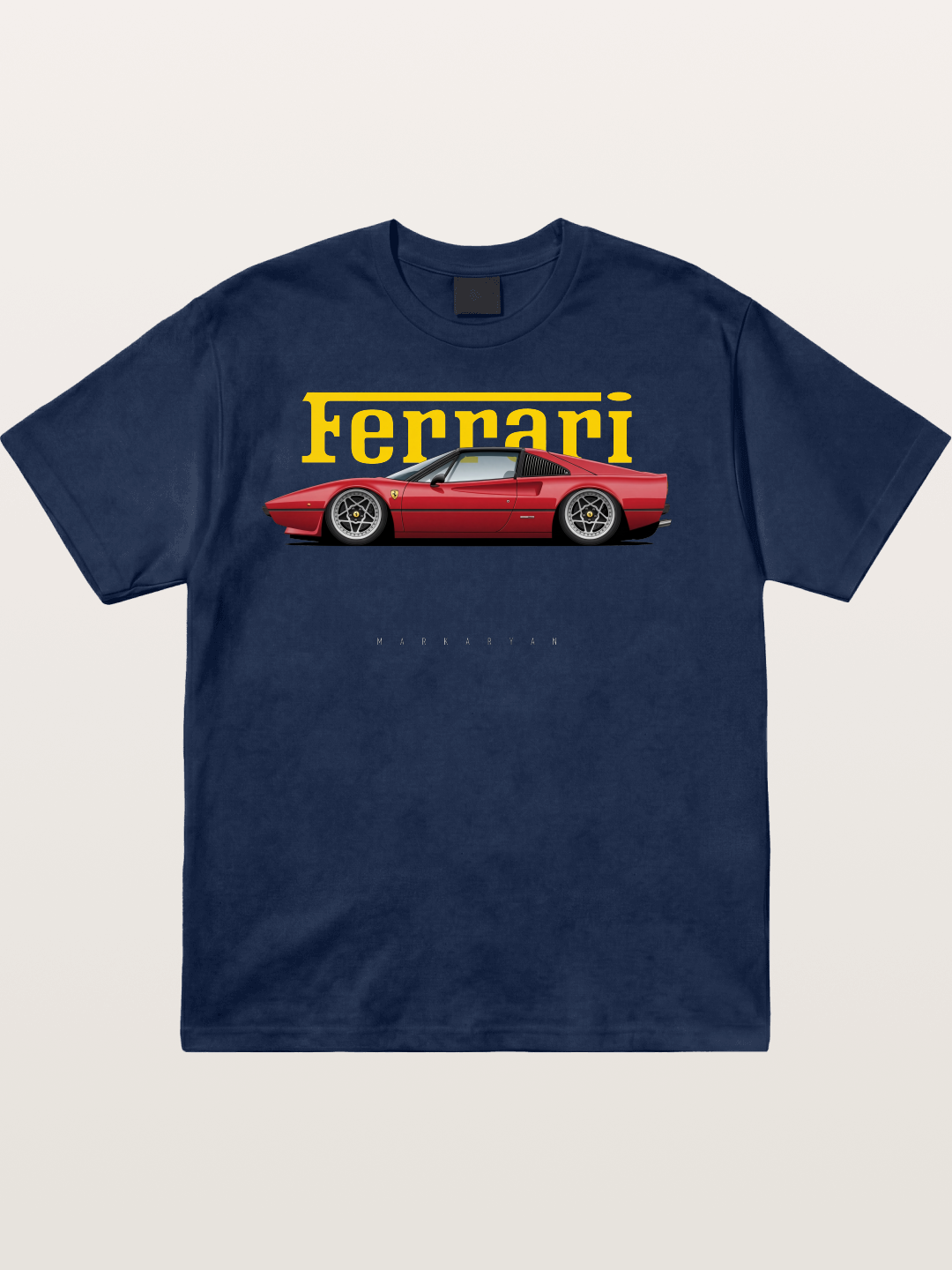 Classic Red Cotton T-shirt