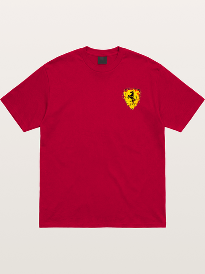 Ferrari Paint Splash Logo Gildan T-shirt