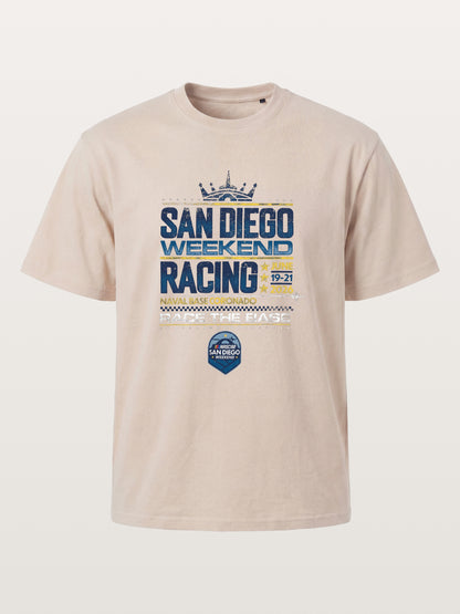 San Diego Racing Crown Layout Cotton T-shirt