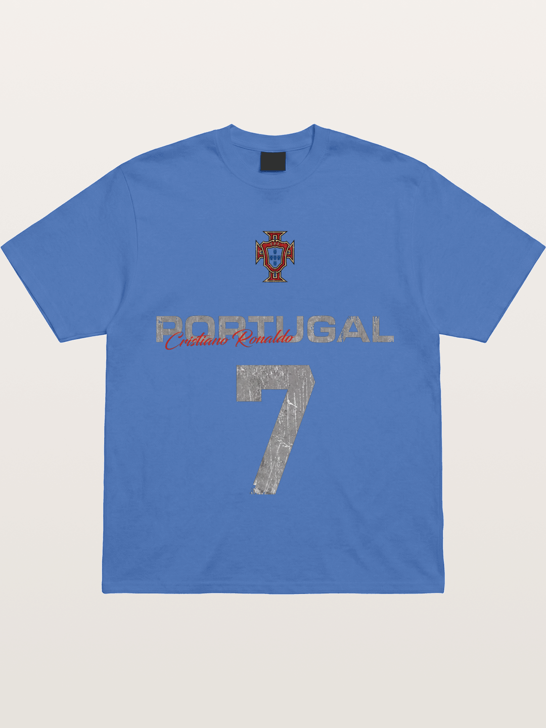 Portugal Ronaldo 7 Jersey Gildan T-shirt