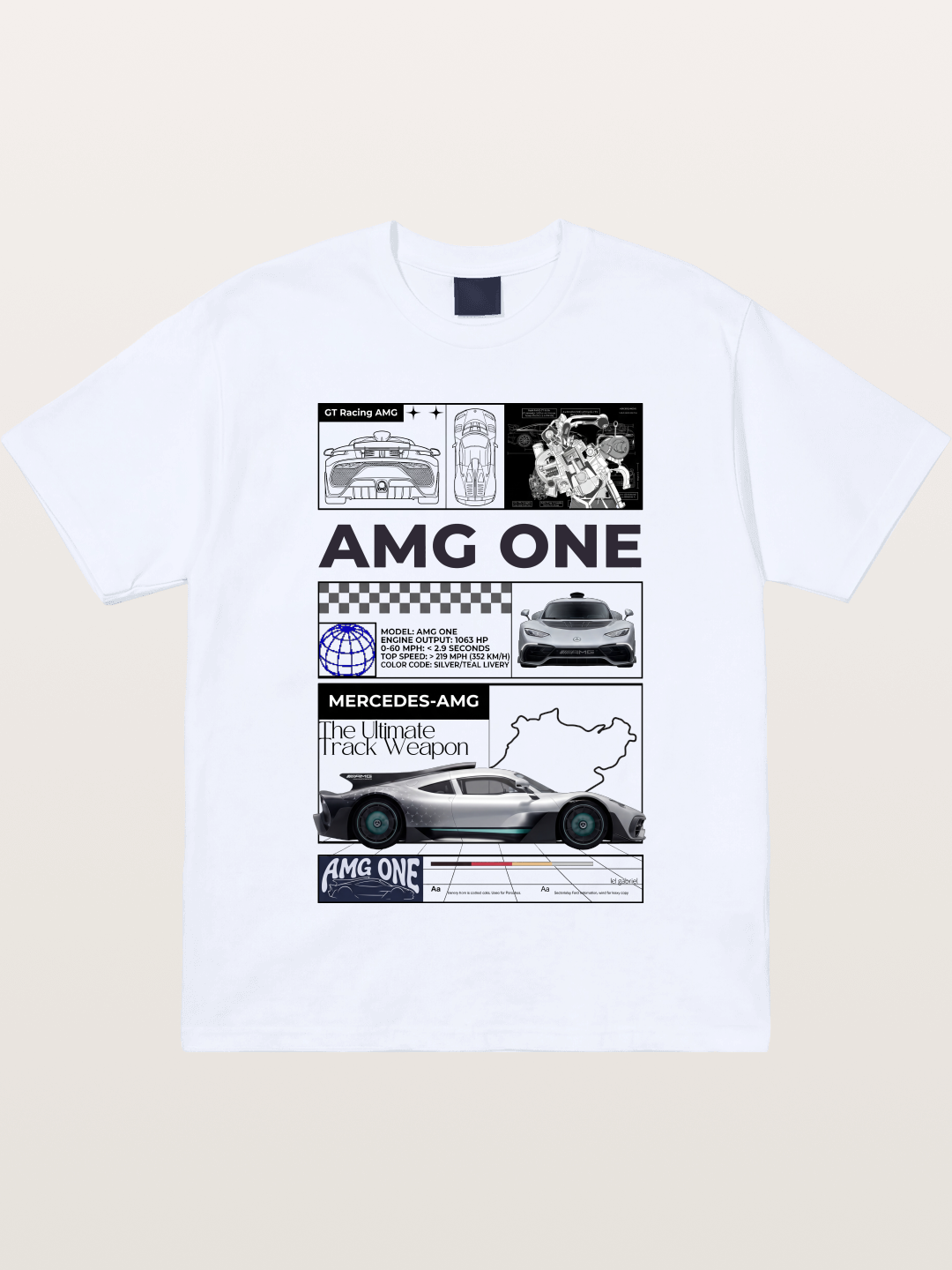 AMG ONE Legacy Gildan T-shirt