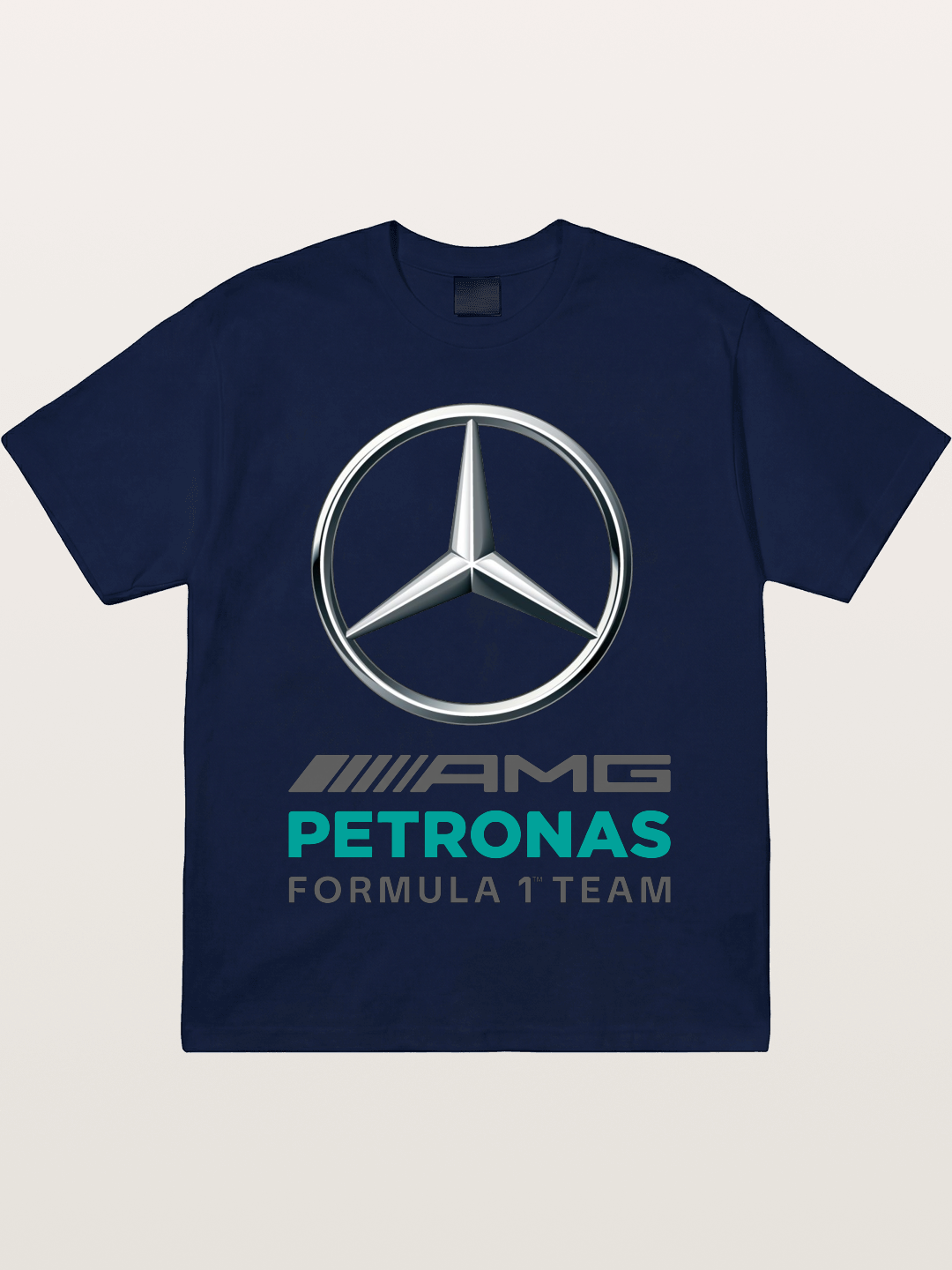 F1 Mercedes Petronas Team Logo Gildan T-shirt