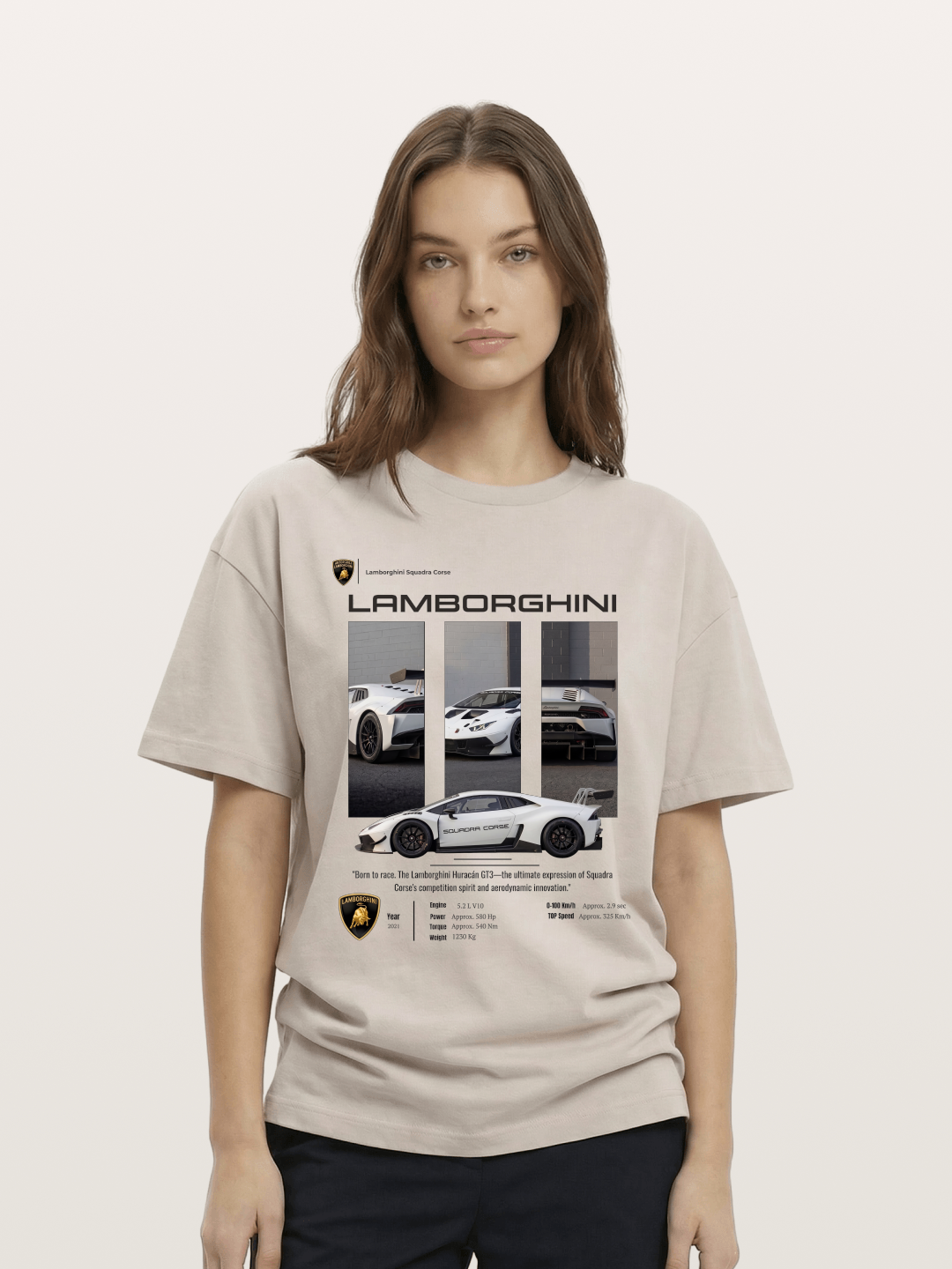 Lamborghini Spec Cotton T-shirt