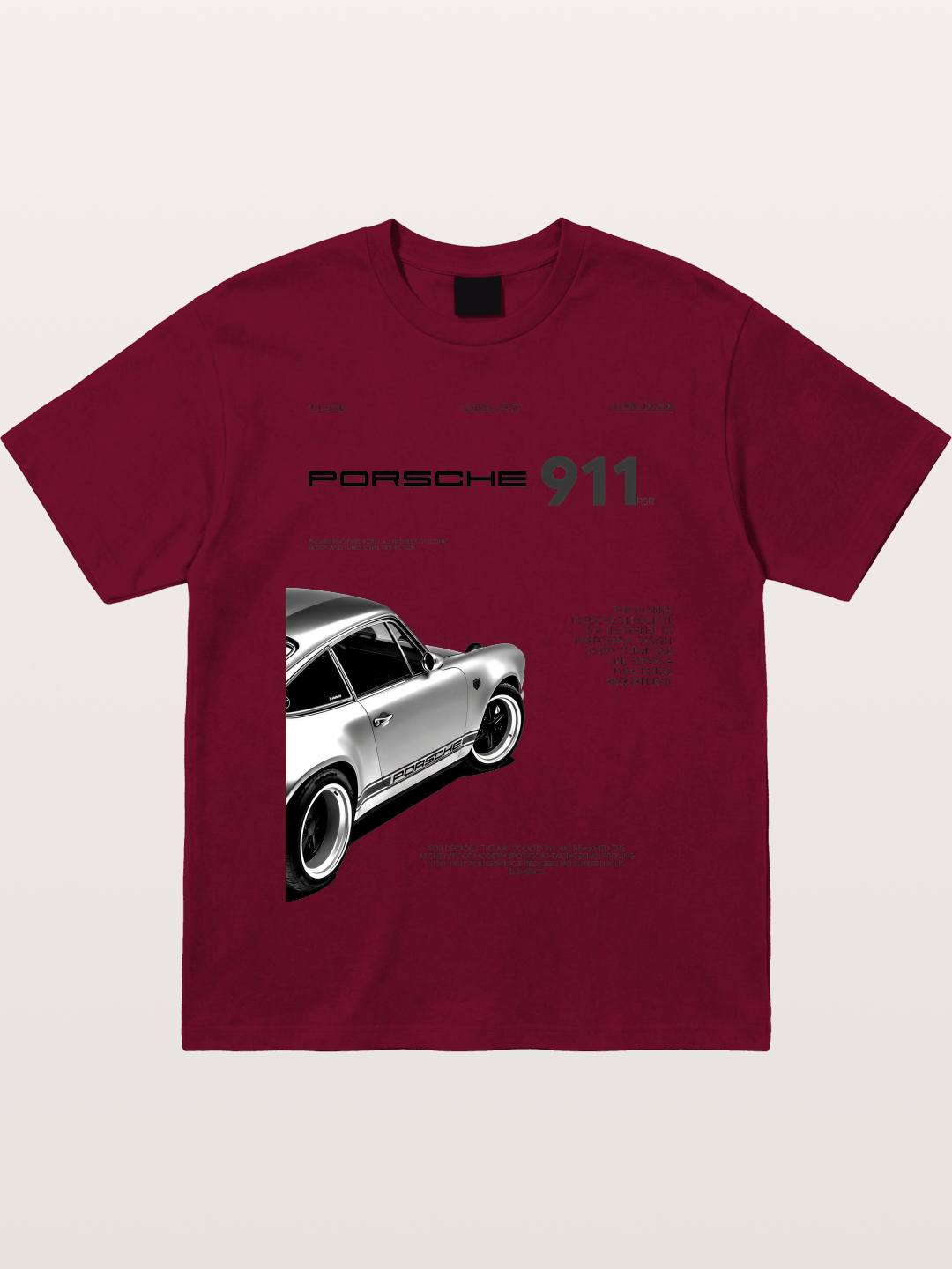 1973 911 Classic Profile Art Gildan T-shirt
