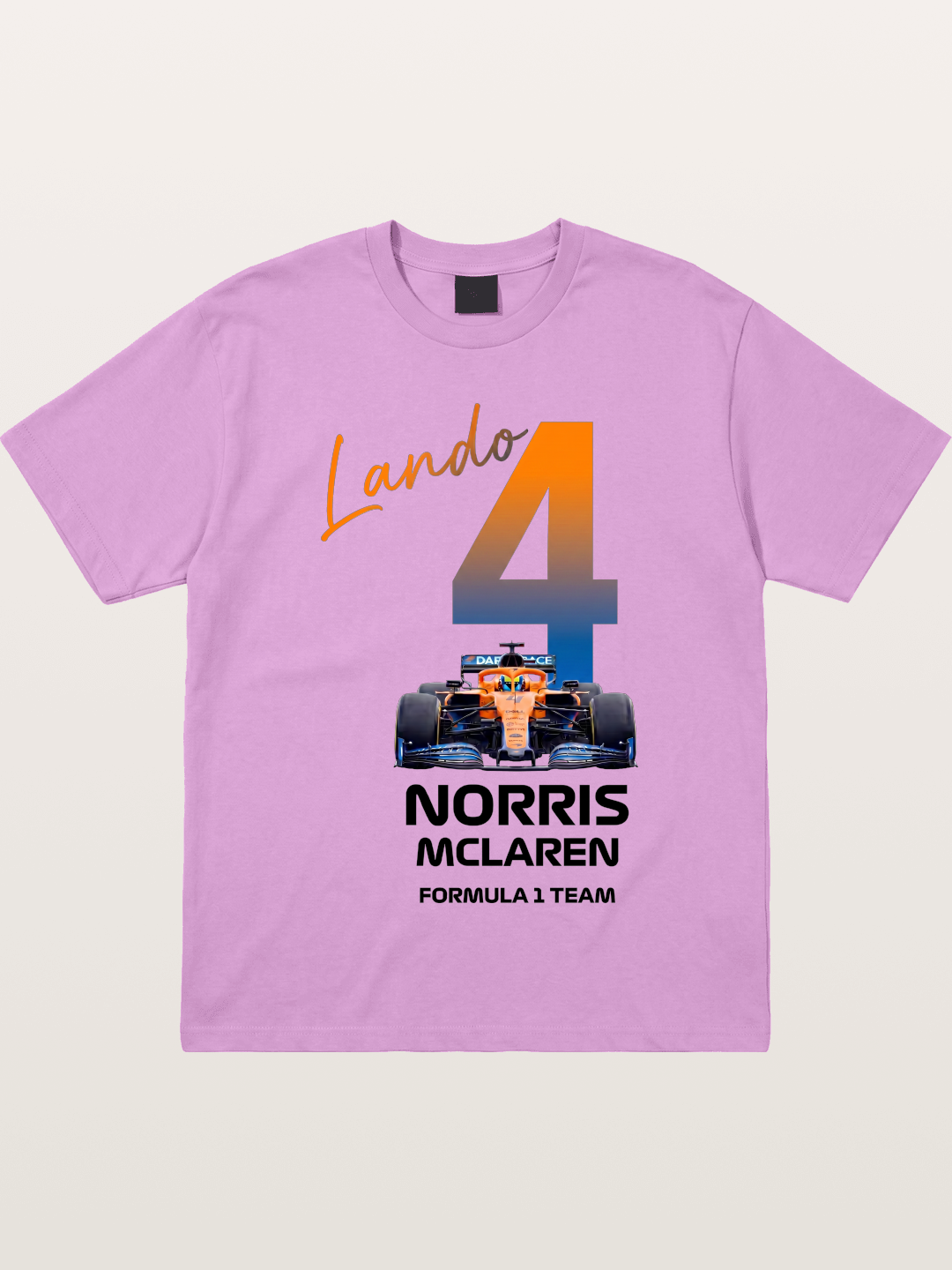 Lando Norris McLaren 4 Graphic Gildan T-shirt