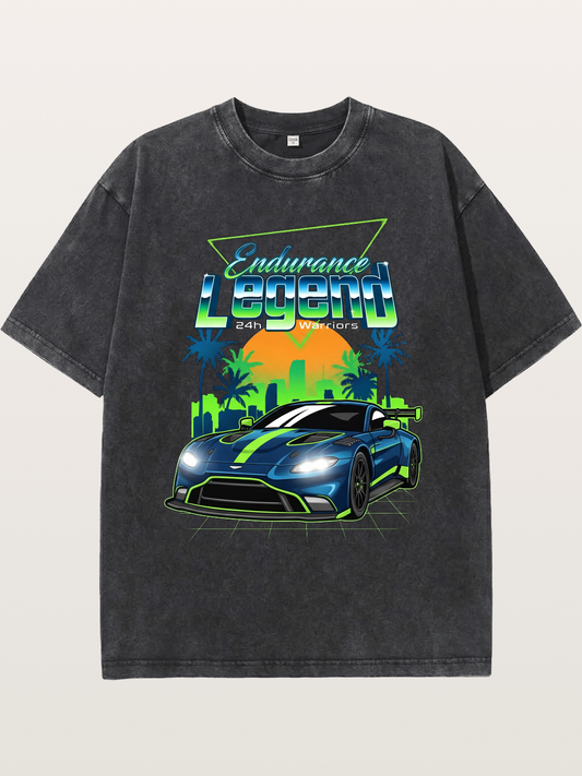 night warrior Washed T-shirt
