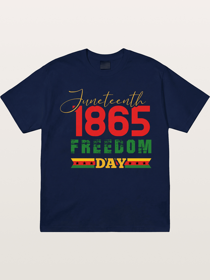 Juneteenth 1865 Freedom Day Gildan T-shirt