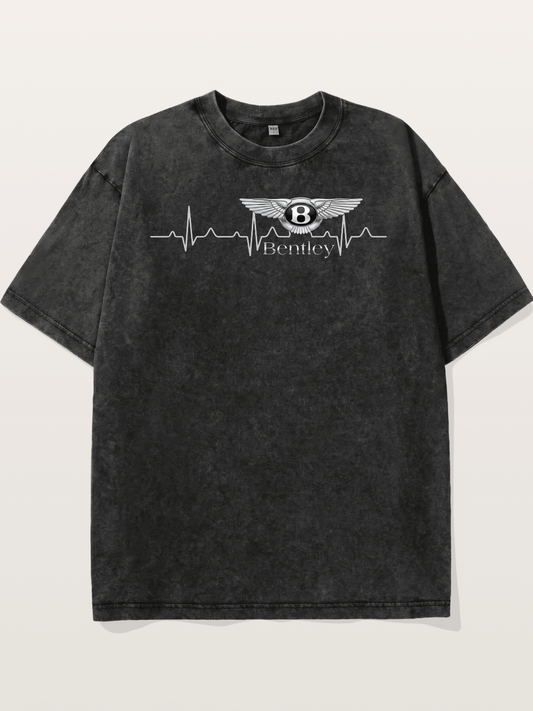Bentley Heartbeat Crest Washed T-shirt