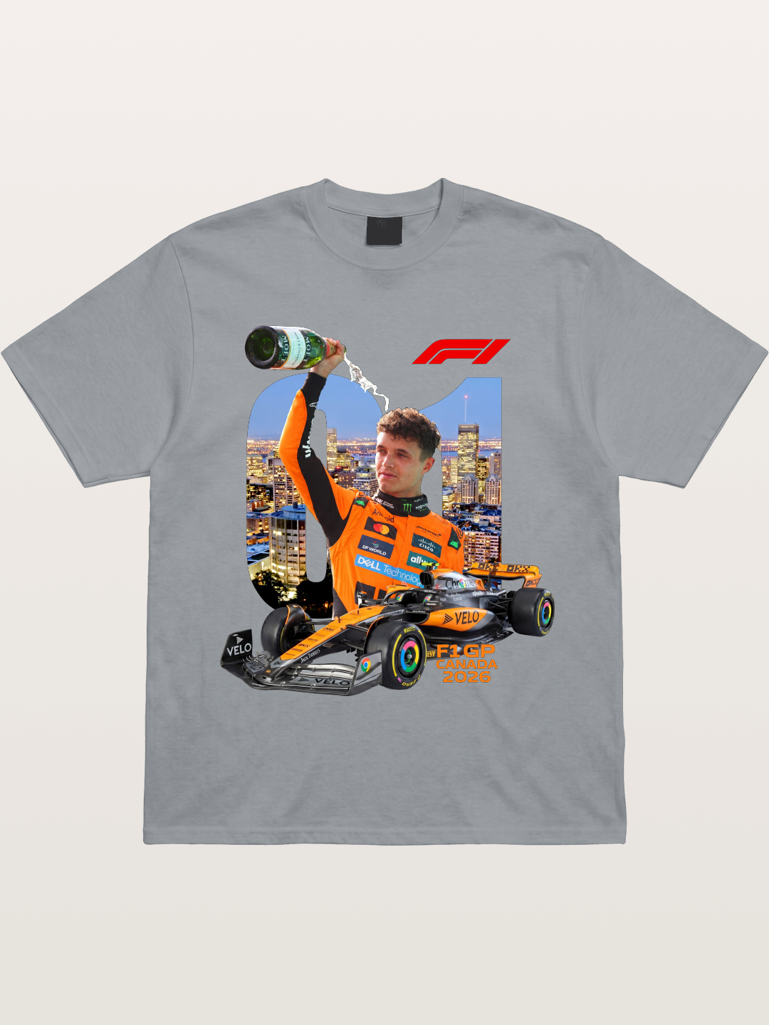 Lando Norris Canada GP 2026 Win Gildan T-shirt
